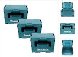 Makita Set Di 3X Valigette Makpac 3