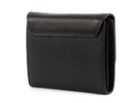 Esquire Pelle Portafoglio Primavera Ladies Wallet Black Nero