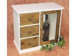 Armadietto Mini Cassettiera 12019 Armadietto Da Cucina Scaffale 50 Cm Scaffale Da Cucina Shabby Vetrinetta