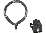 Axa 59551195SC Rlc 100 Catena A Innesto Da 100 Cm Con Borsa Da Esterno, Nero (1 Pezzo)