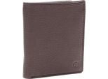 Esquire Portafoglio Deer Small Billfold Wallet Brown Marrone Scuro