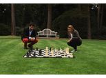 Set Di Scacchi, 20Cm Plastica, Incl. Tappetino 90X90Cm-Top Game Set Di Scacchi, 20Cm Plastica, Incl. Tappetino 90X90Cm-Top Game