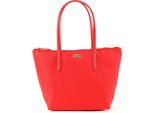 Lacoste Borsa A Tracolla L.12.12 Concept S Shopping Bag S Haut Rouge Rosso