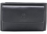 Esquire Pelle Portafoglio Logo Tiny Wallet Black Nero