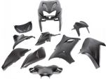 Set Carenatura Dmp 11 Pezzi Compatibile Con Yamaha Aerox, Mbk Nitro, Nero Opaco