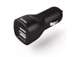 Caricabatterie Da Auto A 2 Pieghe Usb 2,4A Nero