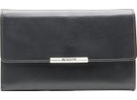 Esquire Portafoglio Helena Lady Flap Wallet Black Nero
