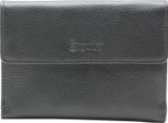 Esquire Pelle Portafoglio Primavera Wallet Black Nero