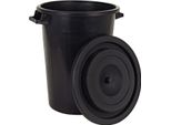 Bidone Universale 100L - Nero