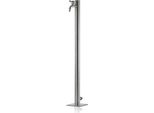 Erogatore D'acqua Zelsius In Acciaio Inox "Wellington"", 95 Cm, Erogatore Da Giardino A Colonna D'acqua"