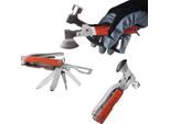Multiutensile Da Campeggio 12 In 1 Con Martello Pinze Ascia Sega Cacciavite, Attrezzo Da Campeggio, Attrezzo Combinato Con Apribottiglie, Attrezzo Tascabile Con Borsa Per Il Campeggio, Kit Di Sopravvivenza