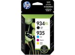 Hp 934XL / 935XL - X4E14AE - Cartuccia D'inchiostro / Multipack - Bk + C + M + Y (4 Pezzi / 54 Ml)