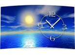 Digital Designer Art Ocean Designer Orologio Da Parete Moderno Design Silenzioso Senza Ticchettio Dixtime 3DS-0362