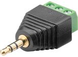 Goobay Morsettiera 3 Pin A Jack 3,5 Mm (Sfuso)