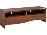 MASSIVMOEBEL24 | Mobile Tv In Legno Di Acacia 151X45X50 Marrone Laccato Pure Acacia #208