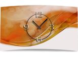 Orologio Da Parete Astratto Di Design Color Albicocca Orologio Da Parete Dal Design Moderno Calma Senza Ticchettio Dixtime 3Ds-0012