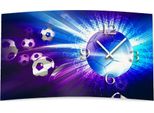 Orologio Da Parete Digital Designer Art Soccer Designer Orologio Da Parete Astratto Moderno Design Silenzioso Senza Ticchettio Dixtime 3DS-0403