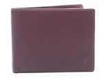Esquire Pelle Portafoglio Dallas Wallet Horizontal Brown Marrone