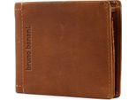 Bruno Banani Pelle Portafoglio Arizona Wallet Quer With Flap Cognac Marrone