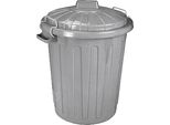 Curver Abfalltonne Mit Deckel Grau, Inhalt: 46,00 Liter