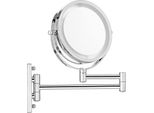 Specchio Da Parete Con Ingrandimento Specchio Per Il Trucco Illuminato A Led