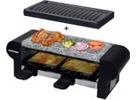 Raclette Per 2 | Mini Raclette | Piatto In Pietra | Glarona Smaltata
