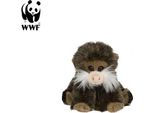Wwf Peluche Scimmia Barbuta (15Cm) Peluche Realistico Scimmia Animale Di Peluche