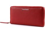 Bruno Banani Pelle Portafoglio Muskat Wallet With Zip Red Rosso