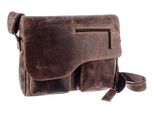 Greenland Nature Pelle Borsa Da Ufficio Borsa A Tracolla Montana Messenger Bag Brown Marrone
