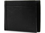 Fossil Portafoglio Neel Large Coin Pocket Bifold Black Nero