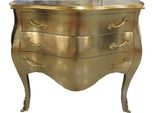 Casa Padrino Cassettiera Barocca Oro 100 Cm - Mobili In Stile Antico - Mobile Cassettiera