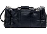 Harold's Pelle Borsa Da Viaggio Country Travelbag Black Nero