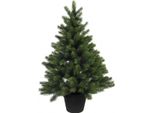 Abete Artificiale Albero Di Natale 90 Cm In Vaso