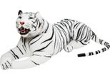 Brubaker Tigre Gigante Bianca Con Denti 130 Cm Peluche Tigre Di Peluche