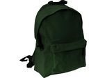Zaino Bagbase Junior Fashion, 14 Litri BC1301 (Taglia Unica) (Verde Bottiglia)