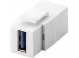 Goobay 79927 Modulo Keystone Usb - Larghezza 18,3 Mm, 2X Presa Usb 3.0 (Tipo A)