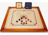 Karromspiel - Junior - 68X68 Cm - Compatto - ®️Designed In Uk - Ottimamente Rifinito - Qualità E Classe - Eco India