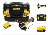 Smerigliatrice Angolare A Batteria Dewalt Dcg 406 Nt 18V 125Mm Senza Spazzole + 1X Batteria Ricaricabile 5.0Ah + Tstak - Senza Caricatore