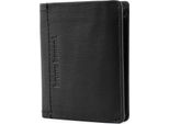 Bruno Banani Pelle Portafoglio Arizona Wallet High Black Nero