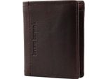 Bruno Banani Pelle Portafoglio Arizona Wallet High Brown Marrone