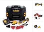 Dewalt Dcs 355 M1 18V Xr Utensile Multifunzione Ad Oscillazione A Batteria In Valigetta Tstak + Kit 29 Pezzi + 1X Batterie 4,0 Ah + Caricatore