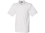 Polo Henbury Uomo, Manica Corta RW625 (3XL) (Grigio Cenere)
