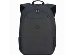 Delsey Paris Zaino Per Il Tempo Libero Zaino Con Scomparto Per Laptop Esplanade Backpack 17,3" 34L Deep Black Nero"