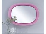 Casa Padrino Specchio Di Design Rosa 70 X H. 97 Cm - Specchio Da Parete Di Design Con Luce