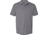 Polo Gildan Dryblend Da Uomo, Manica Corta BC496 (M) (Grafite Screziato)