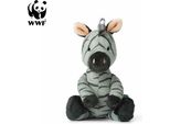 Wwf Cub Club - Ziko La Zebra (Grigio, 22 Cm) Con Campanellino Peluche Per I Più Piccoli