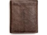 Harold's Pelle Portafoglio Submarine Wallet Upend Brown Marrone