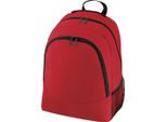 Zaino Bagbase Universale, 18 Litri BC2530 (Taglia Unica) (Rosso)