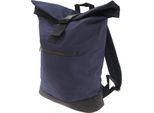 Zaino Bagbase Roll-Top (12 Litri) BC3146 (Taglia Unica) (Blu Navy)