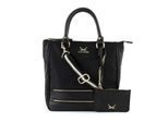 Sansibar Borsetta Borsa A Tracolla Shopper Bag Black Nero